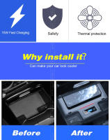Cargador Inalámbrico QI para Mercedes Benz Clase A W177 GLA 200 GLB GLC Accesorios para Teléfono de Coche Productos Normales Fabricados en China - details 1