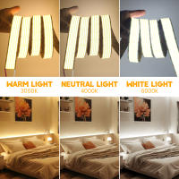 Luz de Tira LED de Alta Densidad XUNATA 5 Filas, 1600 LEDs/m, Cinta Flexible, 3000-6500K, DC24V - details 0