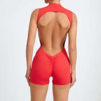 Conjunto de Gimnasio de Entrenamiento para Mujeres Traje de Yoga de Estiramiento Mono Deportivo - details 13