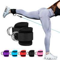 Bandas de resistencia con correa para el tobillo, cuerda de tracción para fuerza de pierna y cadera, entrenamiento elástico para Fitness, Yoga en casa, Pilato, Crossfit, equipo de gimnasio - details 11