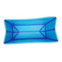 Bañera Plegable de Plástico Engrosado Azul Ideal para Adultos Portátil y Inflable - details 2