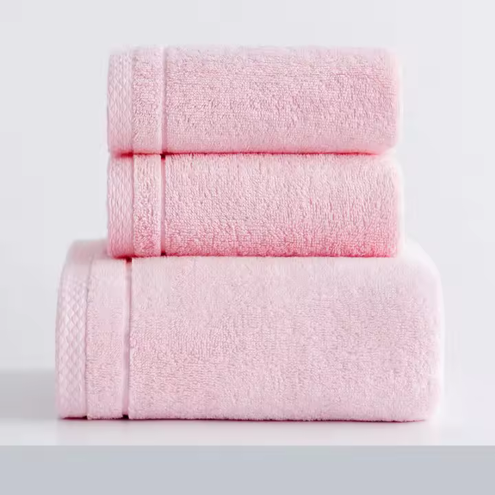 Toalla de baño gruesa, suave, absorbente, de algodón peinado, para lavar la cara, toalla para el hogar - 1