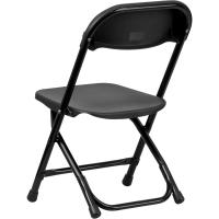10 sillas Plegables de plástico para niños, Color borgoña, Juego de 10 - details 41