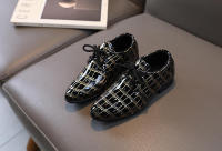 Zapatos planos informales de cuero para niños, antideslizantes para estudiantes, zapatos de boda para actuaciones escolares - details 5