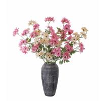 Flores de jazmín artificiales elegantes, tacto Real, simulación de seda hecha a mano, hermosa flor falsa, decoración de jardín - details 5