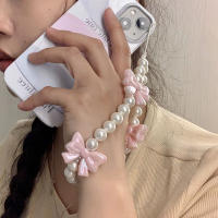Cadena de Teléfono con Perla Rosa Pulsera Antipérdida para Funda de Teléfono - details 3