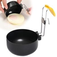 Cuchara de cocina reutilizable para huevos hervidos perfectos, herramienta de cocina, molde de anillo de huevo, accesorios de cocina antiquemaduras, 1/2 piezas - details 4