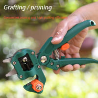 Tijeras de poda para jardín kit de herramientas para frutas verdes y árboles Orchard Green mejoradas para granjas y podas - details 0
