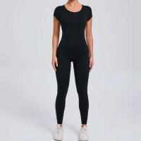 Monos Deportivos Fiess para Mujer 2024 Conjunto de Yoga Activo en Gris, Negro, Rojo, Marrón, Naval - details 2