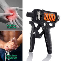Entrenador de Fuerza de Agarre Ajustable Equipo de Gimnasio de Fitness para Mejorar la Fuerza de la Mano 25-50kg - details 4