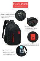 Mochila clásica de gran capacidad para estudiantes, mochila de viaje para exteriores, bolsas grandes - details 10