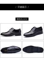2023 Sepatu Souliers Hommes En Cuir Pria vestido logotipo italiano zapatos de fiesta de cuero de boda para hombres - details 8