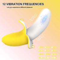 Vibrador de Dildo de Mini Banana para Mujeres Estimulador de Clítoris Vagina y Anal Juguetes Sexuales para Adultos Marca Kaelynn - details 16