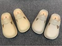 Baotou Medias Zapatillas para Mujer Primavera Verano Estilo Simple Cómodo Ligero Perezoso Zapatos con Agujeros Planos - details 8
