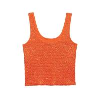 Top de lentejuelas holgado e informal para mujer, verano 2025, cuello cuadrado, tirantes anchos, tendencia de moda - details 1