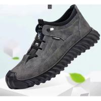 Hombres Zapatos Casuales, Nuevos Adolescentes Transpirable De Bajo Cordones Antideslizante Zapatos De Los Hombres Suela Blanda - details 9