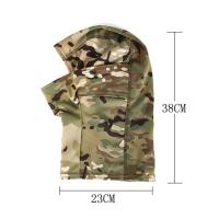 Pasamontañas táctico, máscara facial completa, cubierta de escudo, sombrero de caza y ciclismo, bufanda de camuflaje - details 1