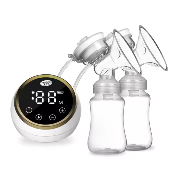 Extractor de leche materna eléctrico, Extractor de leche sin BPA, silencioso y cómodo - 1