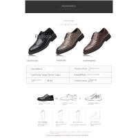 Zapatos Oxford clásicos para Hombres, zapatos formales de negocios - details 0