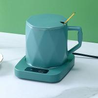 Calentador de tazas, taza de café, calentador de leche, té, almohadilla de calentamiento de agua, estera cálida, posavasos de temperatura constante, enchufe de la UE - details 5