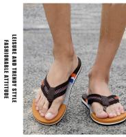 Zapatillas de hombre de alta calidad, zapatillas informales de moda para interiores, zapatillas de espiga, chanclas transpirables de playa para verano y exteriores, Zapatillas de casa - details 15