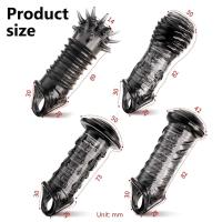 Leten Anillo Extensor Reutilizable Dispositivo de Mejora de Placer para Hombres - details 9