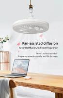 Lámpara LED de ventilador de techo con Control remoto, 85-265V, para sala de estar, dormitorio, ruido inferior, Base E27, silenciosa, 2 en 1 - details 13