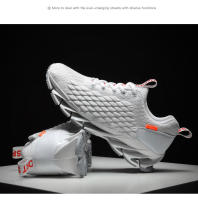 Zapatos para correr para hombre y mujer, zapatos deportivos de malla transpirable, zapatillas deportivas de moda para exteriores, zapatillas antideslizantes resistentes al desgaste de talla grande 36-47 - details 5