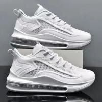 Zapatillas para correr para hombre, zapatillas informales con cojín de aire para primavera y otoño, nueva moda, transpirables, de fondo suave - details 14