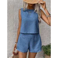Conjunto de Verano 2025 para Mujer Top Sin Mangas y Shorts Cortos Estilo Casual y Deportivo - details 30