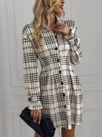 Fiesta elegante para mujer Mangas largas Chic Sin tirantes Ds con estilo propio - details 19