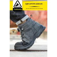 Botas de Trabajo para Hombres Zapatos de Acero con Botones Giratorios Botas de Seguridad - details 10
