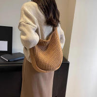 Bolsos de hombro Vintage para mujer, bolsos tejidos de gran capacidad, bolso escolar informal para mujer y niña, para compras de viernes - details 4