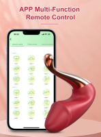 Vibrador de punto G 2024 para mujer, juguete sexual, estimulador de clítoris, aplicación Bluetooth, Control remoto, usable, huevo de amor - details 6