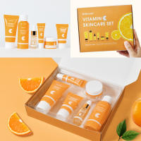 Conjunto de Cuidado de la Piel de Vitamina C de 6 Piezas Incluye Toner, Sérum, Crema para los Ojos, Crema Facial, Protector Solar, Limpiador de Piel Húmedo - details 13