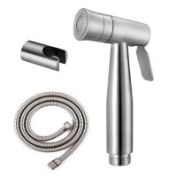 RODILLERA de Bidé de Inodoro de Acero Inoxidable 304 para Lavado de Anus con Ducha y Asiento de Inodoro Pulverizador de Ducha de Doble Función Montaje en Pared - details 3
