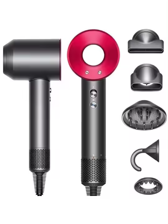 Secador profesional con 5 accesorios y 4 Modos de temp - 1