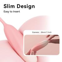 Jissbon-vibrador con Control remoto para mujer, consolador de doble cabeza, estimulador del clítoris, huevo, vagina, masturbación, juguete sexual - details 1