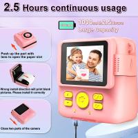 Cámara de impresión instantánea para niños y niñas, juguete de cámara Digital, regalo de cumpleaños - details 21
