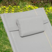 jardín Mecedora con reposapiés Tumbona ergonómica Negro OGS28-SCHx2 ES - details 101