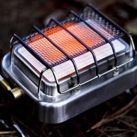 Estufa de radiación infrarroja de acero inoxidable 304 para exteriores, estufas de Camping multifunción, calentador de Gas portátil, 1800W - details 3