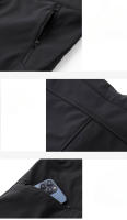 Senderismo casual de secado rápido con diseño elegante pantalones para correr de bosque otoñal para hombres - details 3