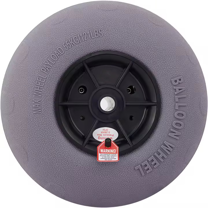 SucceBuy Neumáticos de arena de 13 pulgadas, ruedas de globos de playa de TPU, neumáticos para plataforma rodante para kayak, ruedas para carrito de canoa, neumáticos para buggy, paquete de 2, resistente - 1