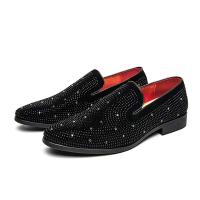 2023 nuevo vestido informal de moda para hombre, zapatos de cuero ligeros puntiagudos grandes para fiesta de boda - details 9