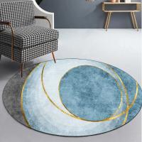 Alfombra de Tapete Redonda de Lujo Nórdico para Decoración de Hogar Alfombra para Dormitorio y Sala de Estar Alfombra Grande para Decoración de Habitación de Adolescente - details 7