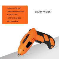 Mini Taladro Eléctrico 4.8V MINI con Batería Recargable Sin Cable Herramientas de Trabajo LED con 43 Puntas para Bricolaje - details 6