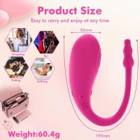 Vibrador Bluetooth para Mujer Estimulación Clitoris y Punto G Masajeador Anal Wearable - details 3