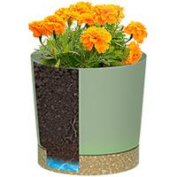 Macetas ligeras y grandes para plantas de interior y exterior, macetas de plástico grandes con drenaje - details 5