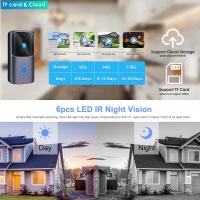 Timbre Inteligente de WiFi Cámara de Seguridad de Alta Definición 720P Visión Nocturna - details 9