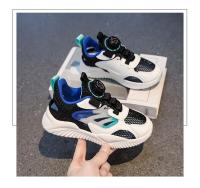 Sandalias de niños 2025 nuevo verano deportivas rojas zapatos niños malla transpirable zapatos de playa bolsa cabeza medio y niños mayores - details 4
